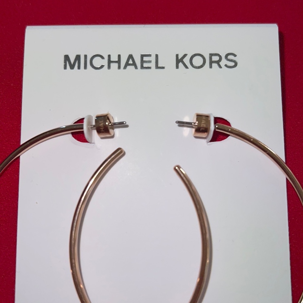 Michael Kors - Hoop Earrings (NWT) - Picture 4 of 4